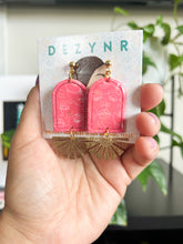 Load image into Gallery viewer, Femme Pink Dangles