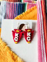Load image into Gallery viewer, Kansas City Chiefs earrings