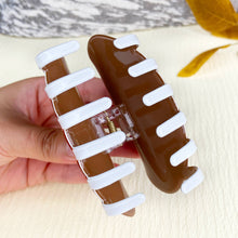 Load image into Gallery viewer, Ball Hair Clip Collection Basketball Football: football