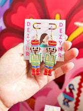 Load image into Gallery viewer, Sage and Yellow Nutcracker