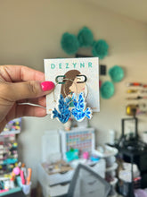 Load image into Gallery viewer, Blue Dove Hoops