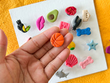 Load image into Gallery viewer, Clay Croc Charms