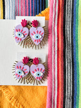 Load image into Gallery viewer, Purple Ojo Hearts