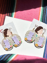 Load image into Gallery viewer, Purple Easter bunny