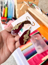 Load image into Gallery viewer, Maroon with Snakes