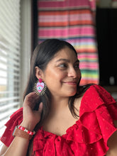 Load image into Gallery viewer, Purple Ojo Hearts