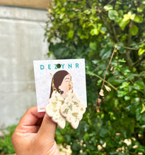 Load image into Gallery viewer, Tan with gold flakes