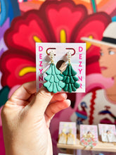 Load image into Gallery viewer, Glittery Emerald Trees