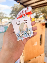 Load image into Gallery viewer, Blue snowflakes