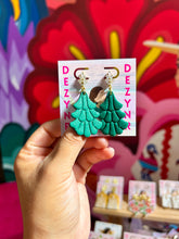 Load image into Gallery viewer, Glittery Emerald Trees