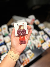 Load image into Gallery viewer, Tassel Skulls - maroon