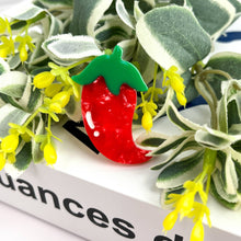 Load image into Gallery viewer, Chili pepper Hair Clip