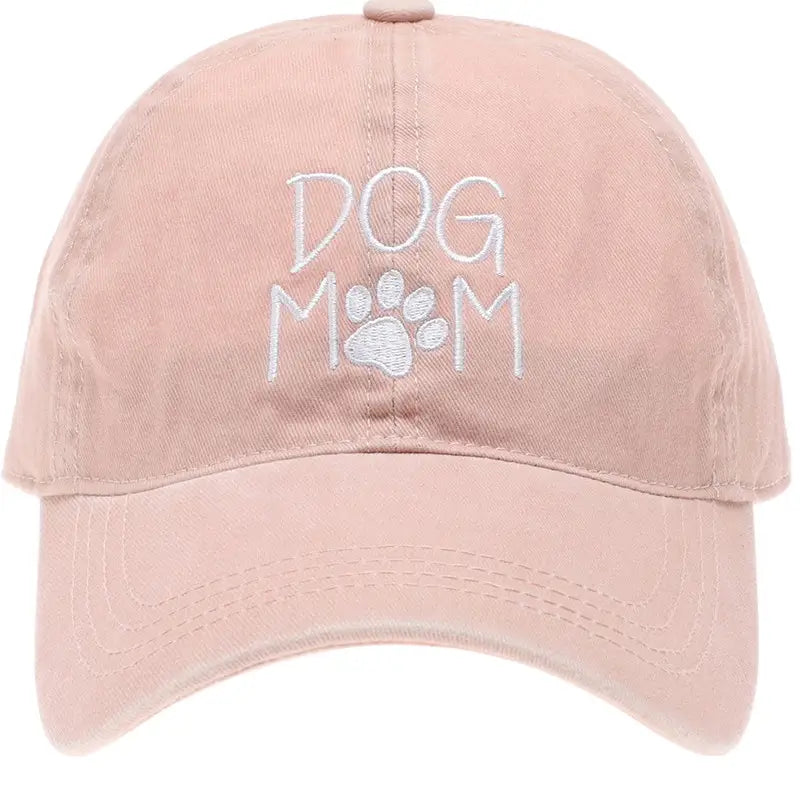 Dog Mom Hat (multiple colors)