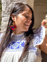 Load image into Gallery viewer, Sayulita in Red (gold post)