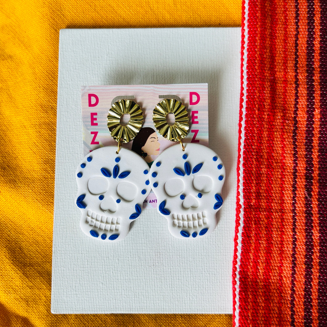 Sugar Skull - Talavera style