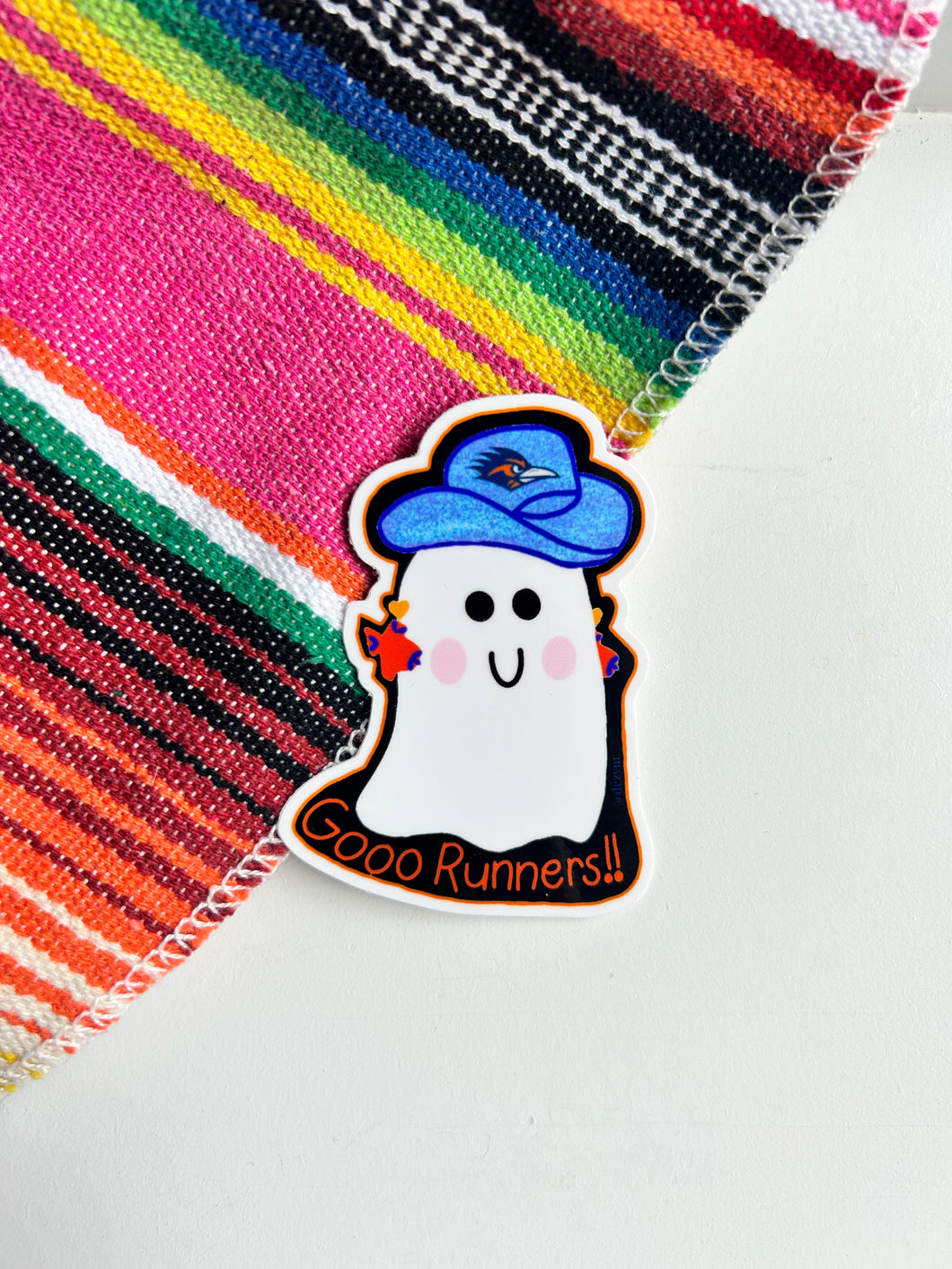 UTSA ghost sticker