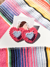 Load image into Gallery viewer, Cake Heart Earrings
