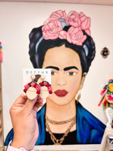 Load image into Gallery viewer, Frida with Red Roses
