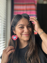 Load image into Gallery viewer, Cake Heart Earrings
