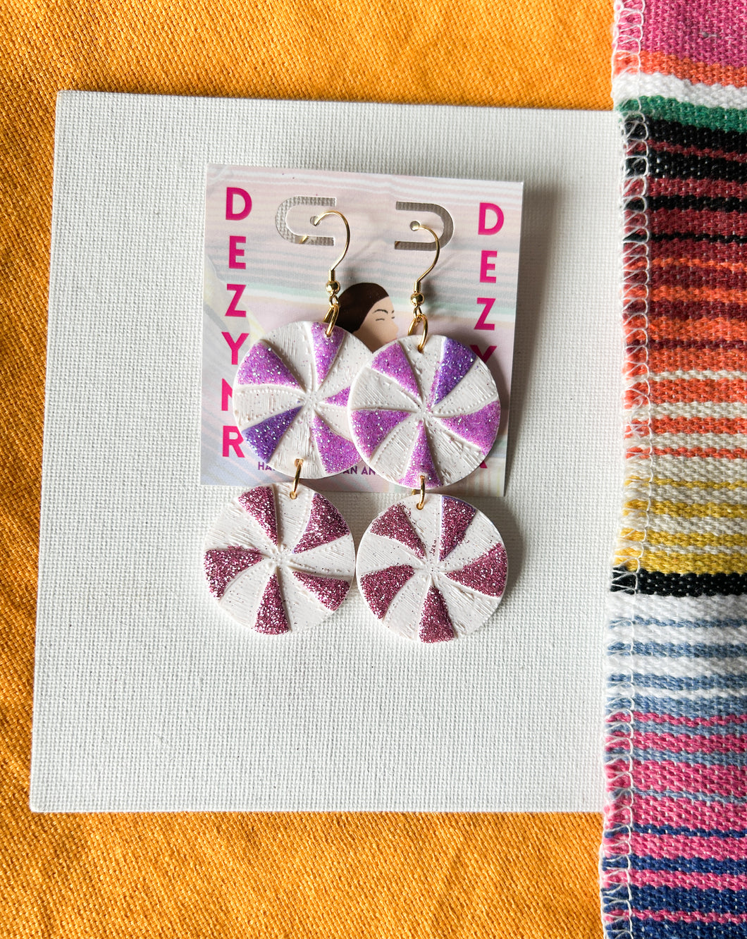 Pink and Purple Candy Swirls