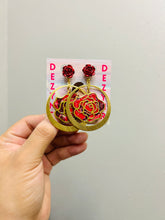 Load image into Gallery viewer, Marbled Red Roses
