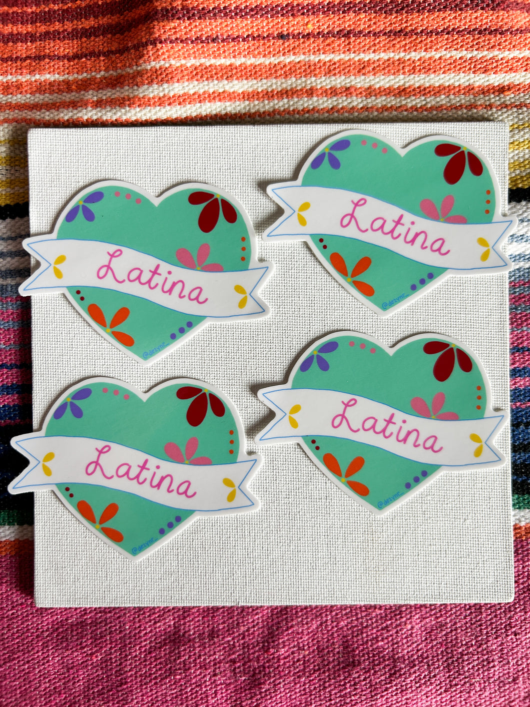 Latina in real Sticker