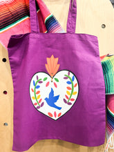 Load image into Gallery viewer, Otomi Heart Tote Bag
