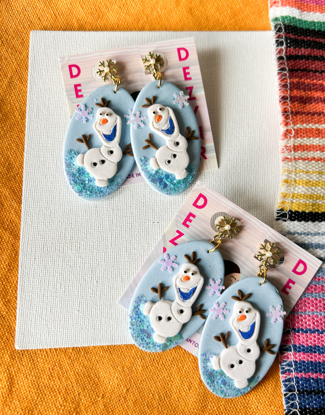 Olaf earrings