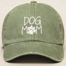 Load image into Gallery viewer, Dog Mom Hat (multiple colors)
