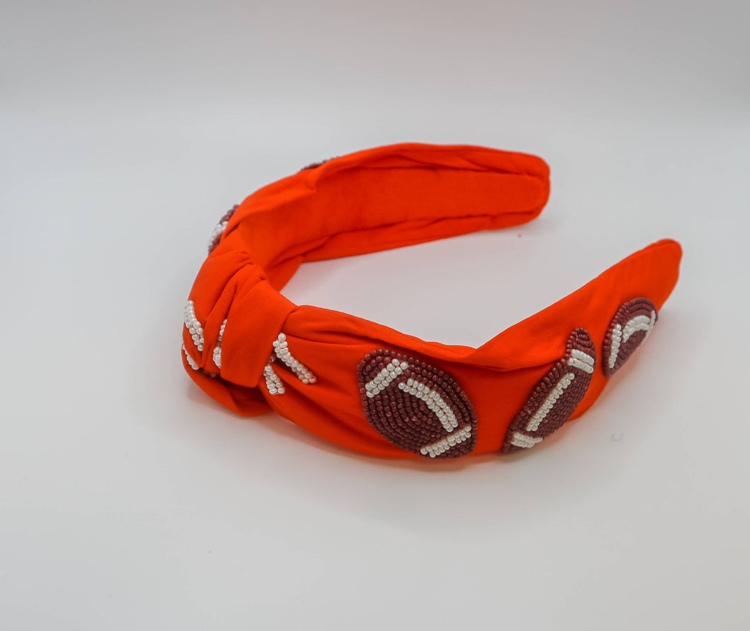 Game Day Headband, Orange