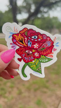 Load and play video in Gallery viewer, Mexican Rose sticker
