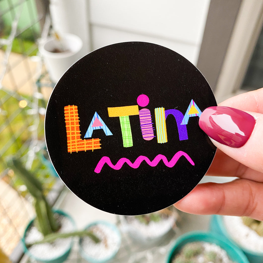 Latina sticker