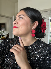 Load image into Gallery viewer, Como la Flor in Black
